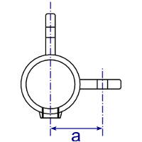 V40_Doppelgelenkeckhülse_90°;Eckrohrverbinder